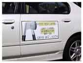 Car door magnetic sign Car door magnet